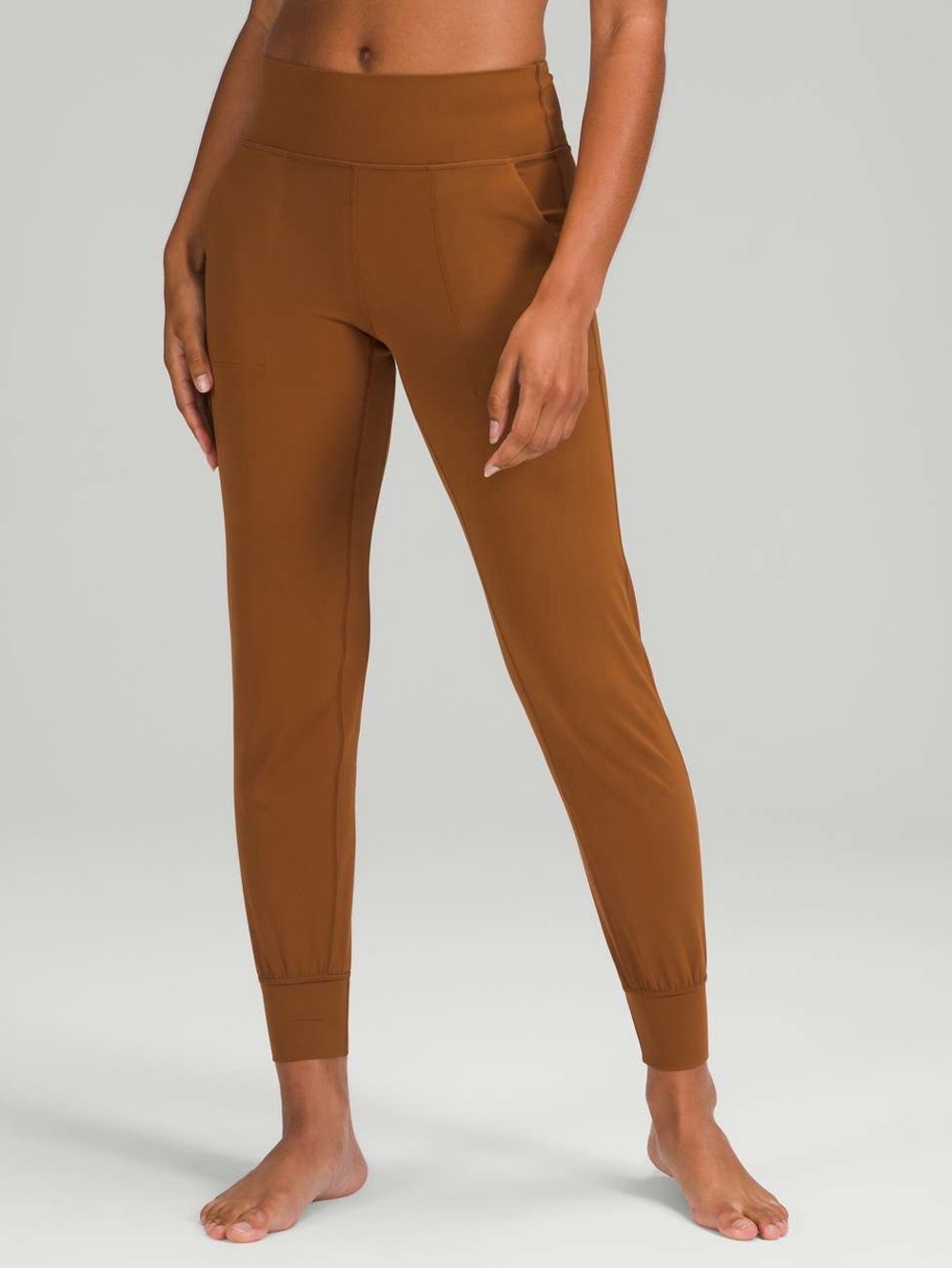 Lululemon Align Jogger 28” Copper Brown High Rise Nulu Pants Size 6
